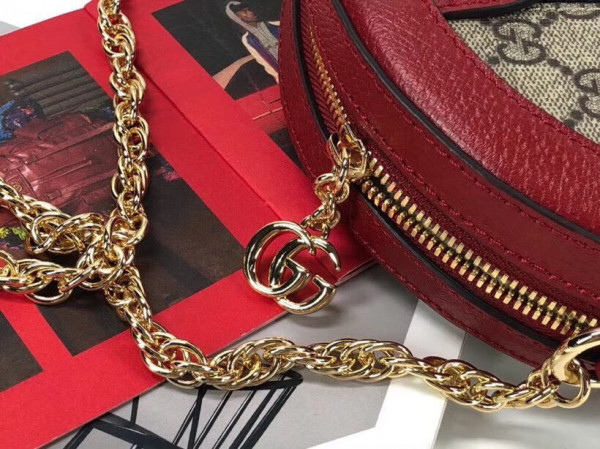 G*u*i ophidia mini gg round shoulder bag