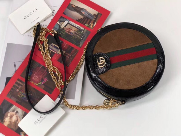 G*u*i ophidia mini gg round shoulder bag