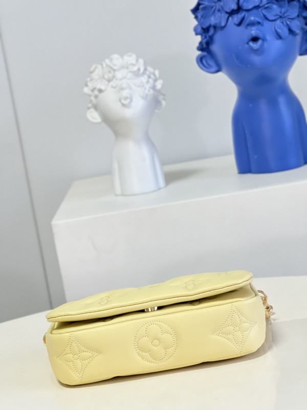 l**is V*t*n wallet on strap bubblegram