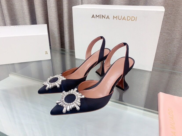 AMINA MUADDI Sling Heels