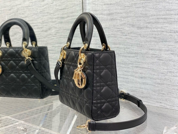lady D*or small calfskin-20-16.5-8cm