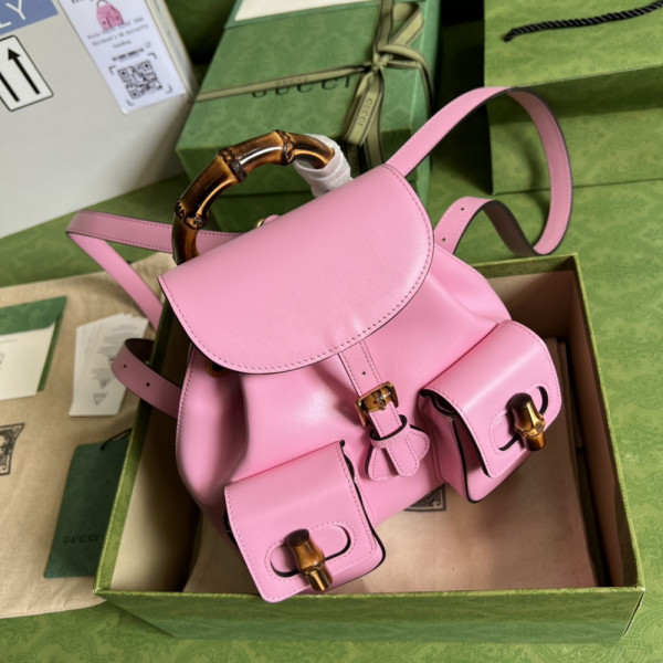 G*u*i bamboo small backpack