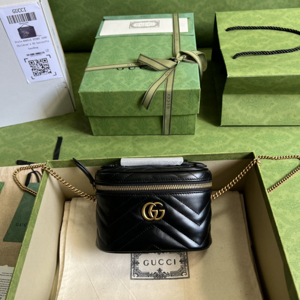 G*u*i gg marmont mini top handle bag