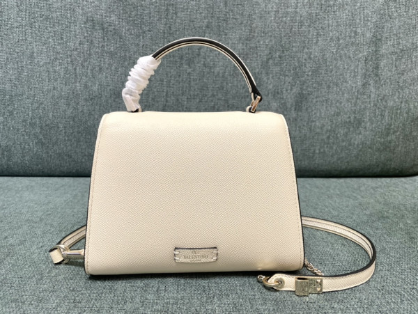 VALENTINO SMALL VSLING GRAINY CALFSKIN HANDBAG