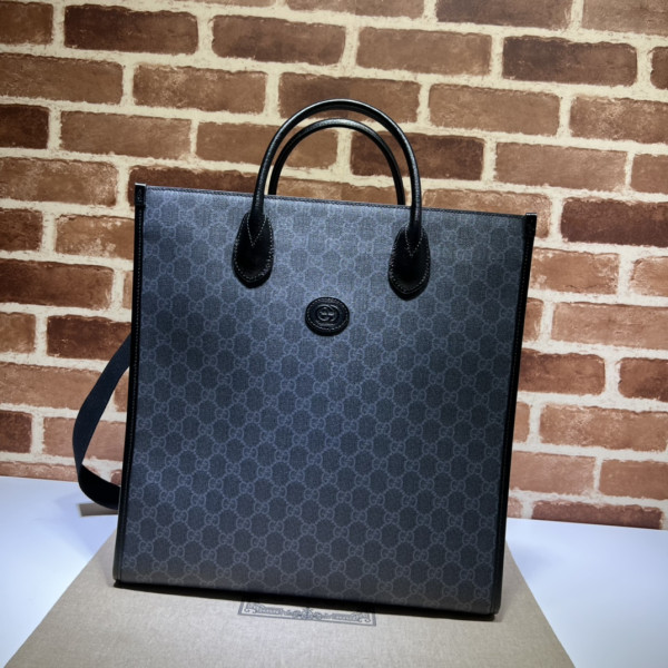 g*u*i g*u*i gg S*p*e monogram tote bag