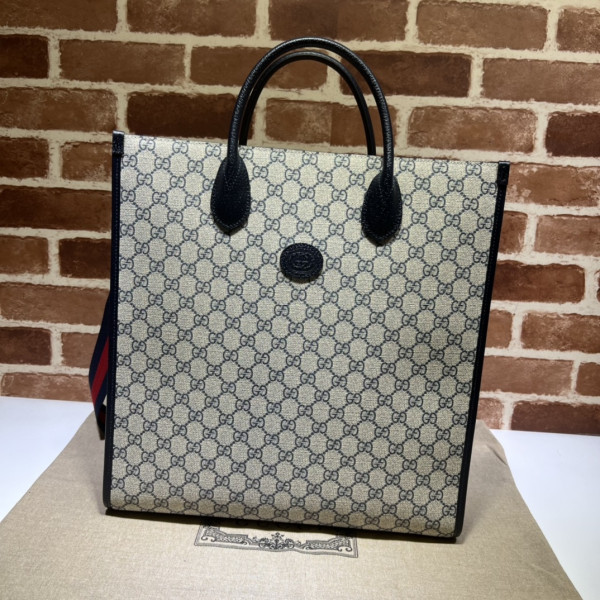 g*u*i g*u*i gg S*p*e monogram tote bag