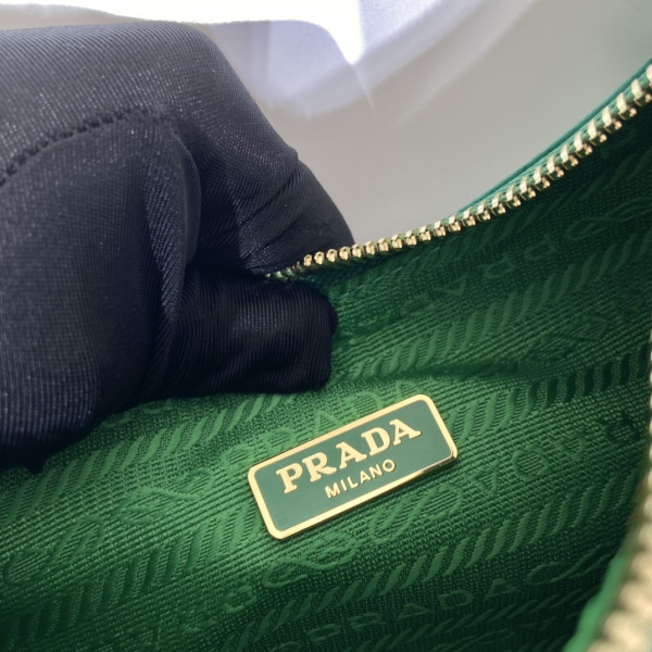 Pra*a re-edition saffiano leather mini bag