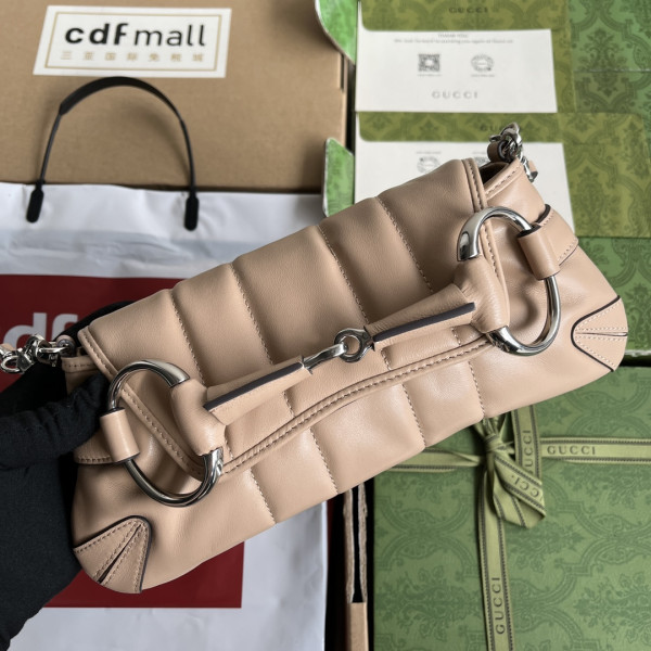 G*u*i horsebit chain small shoulder bag