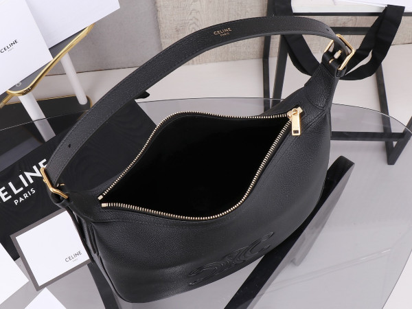 ce**e heloise cuir triomphe bag in S*pple calfskin