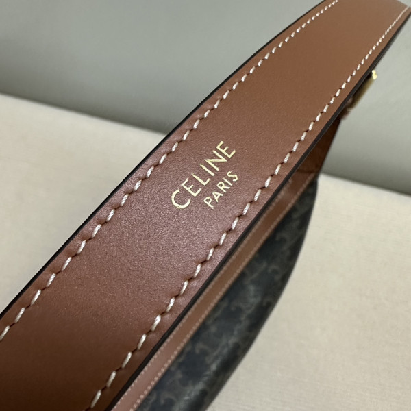 ce**e heloise cuir triomphe bag in S*pple calfskin