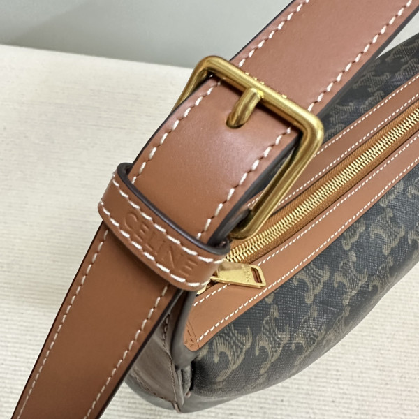 ce**e heloise cuir triomphe bag in S*pple calfskin
