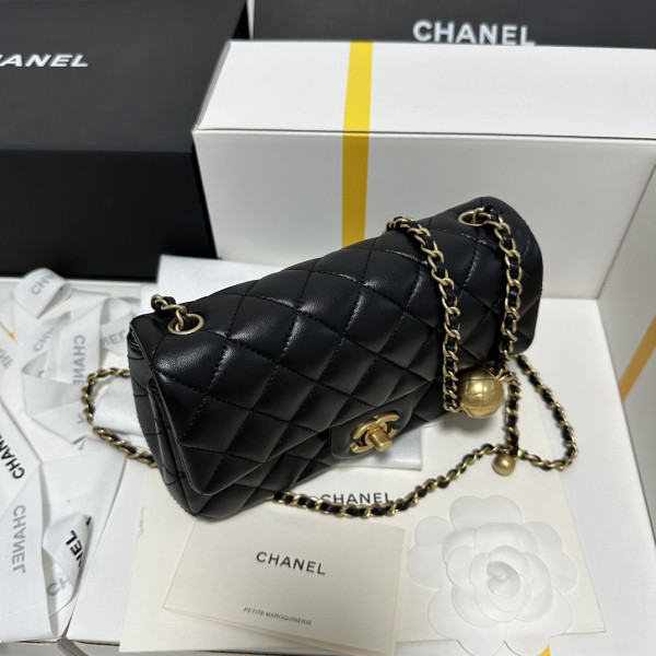 CL FLAP BAG -13X20X7CM