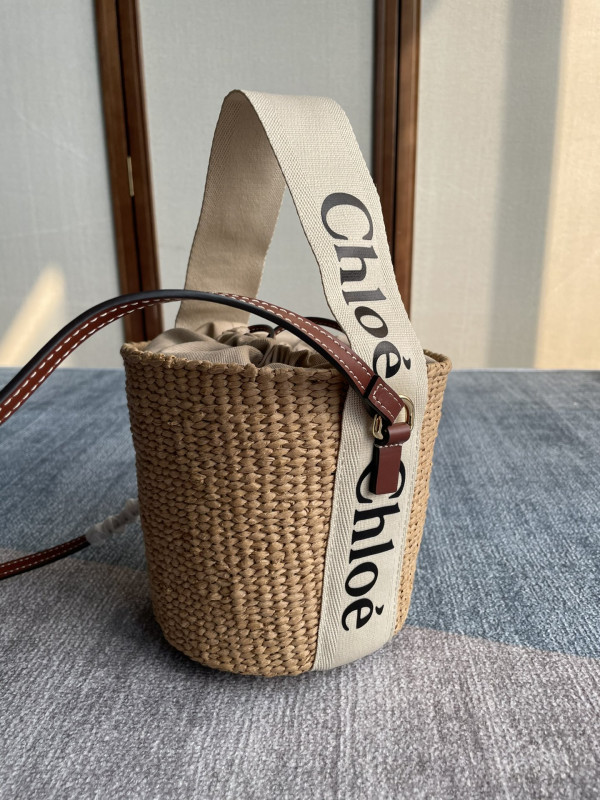 CHLOÉ Small Woody Basket - 17*16*16cm