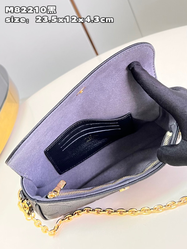 l**is V*t*n wallet on chain ivy-23.5*12*4.3cm