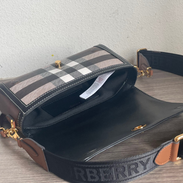 B**rry top handle note bag-24*8*14cm