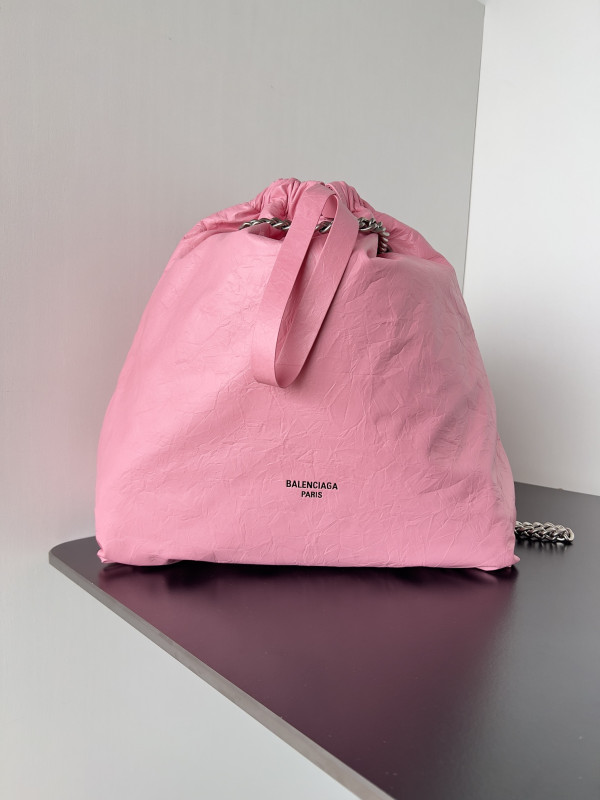 Ba*len*cia*ga crush tote-39.9x46.0x14.0cm