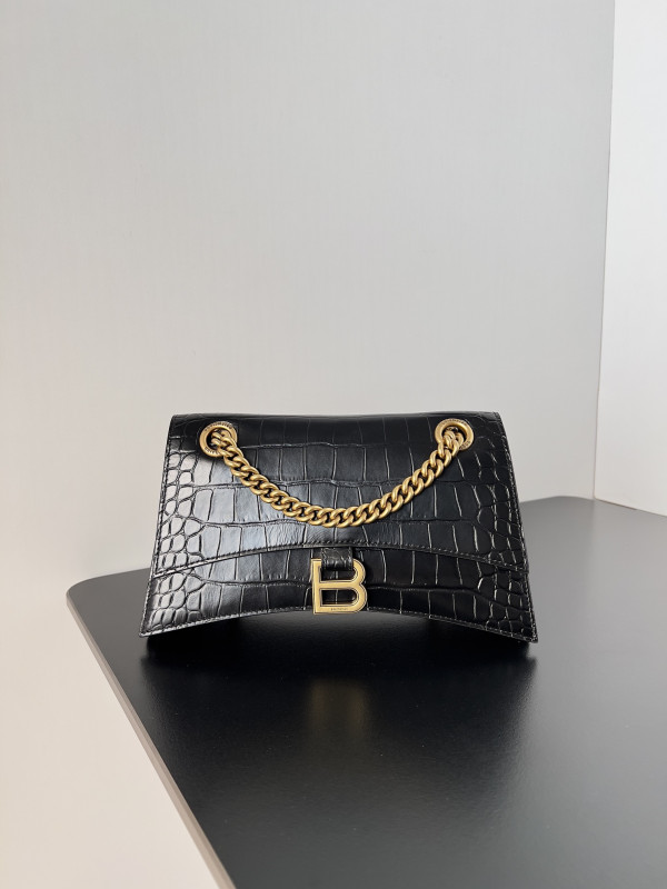 Ba*len*cia*ga hourglass bag-25.5*10*15.5cm