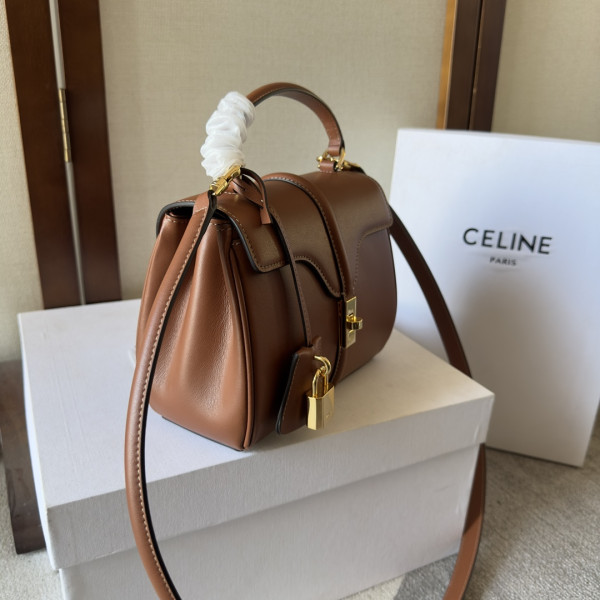 Ce**e mini 16 in satinated calfskin-18.5*15.5*9cm