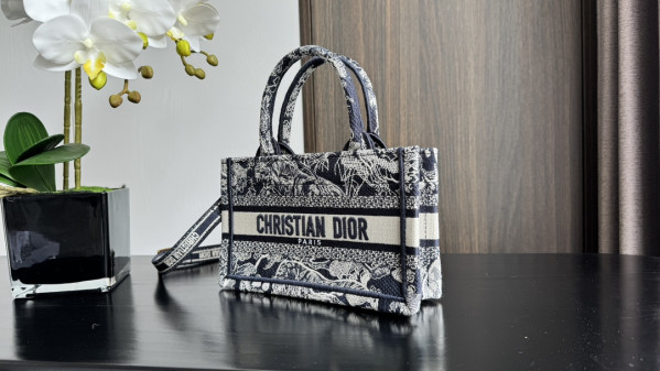 D*or mini book tote-21.5*13*7.5cm