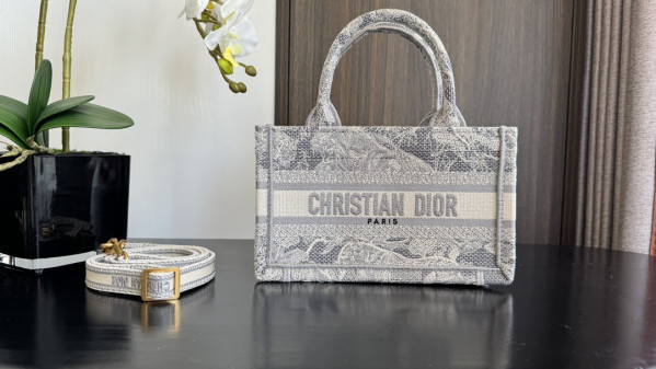 D*or mini book tote-21.5*13*7.5cm
