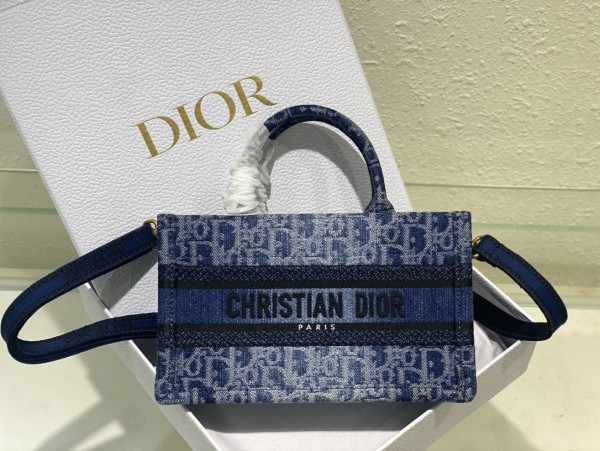 D*or mini book tote-21.5*13*7.5cm