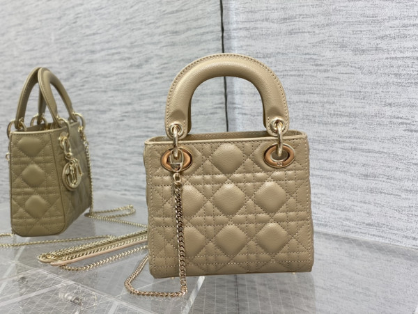 lady D*or mini calfskin