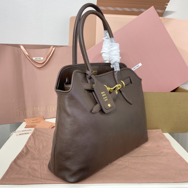 MIUMIU Aventure nappa leather bag