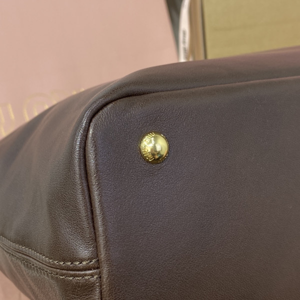 MIUMIU Aventure nappa leather bag