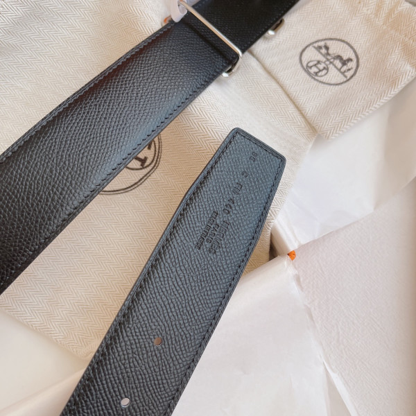 H**mes belt-silver/gold